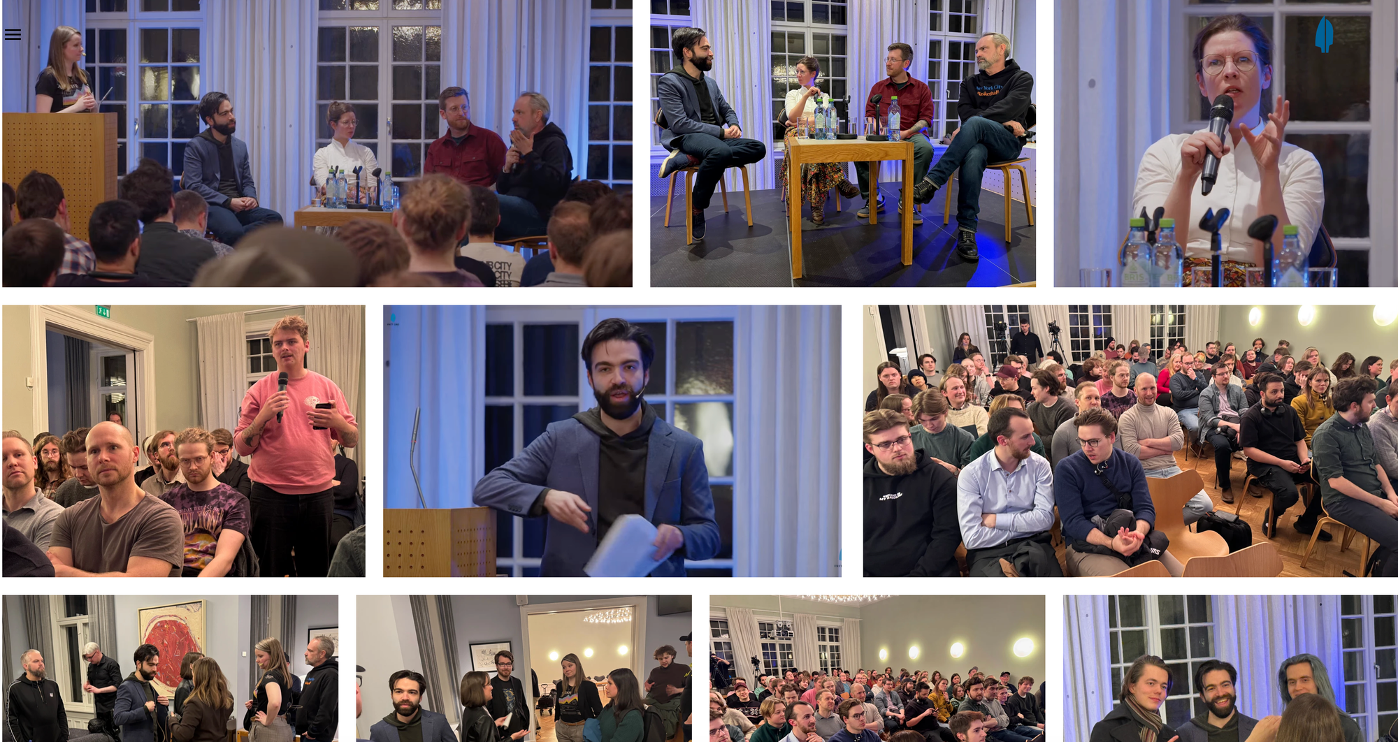 Bilder fra foredraget til Jacob Geller 12. februar og debatten som fulgte.