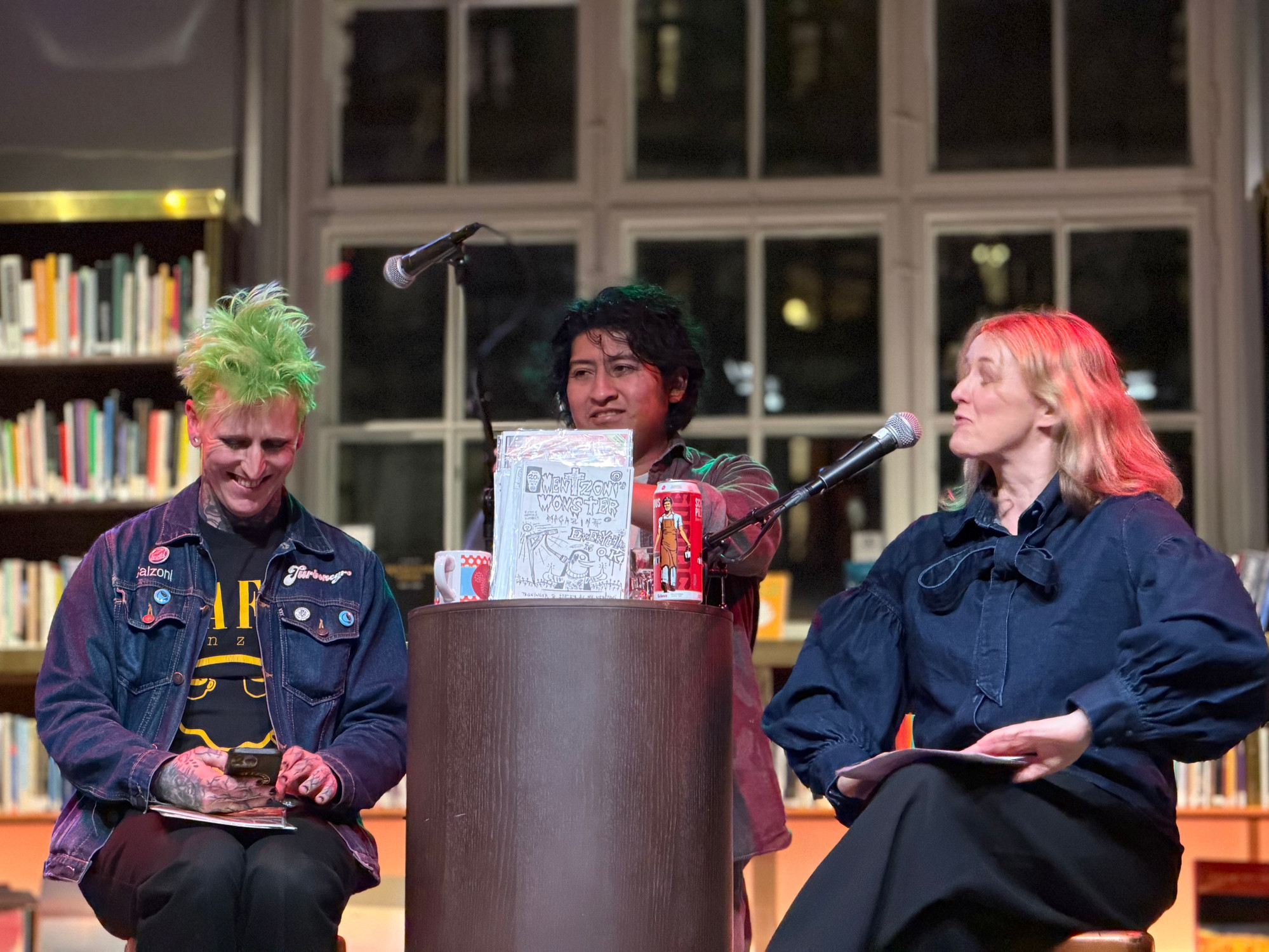 Martin Mentzoni t.v og Elise By Olsen t. 