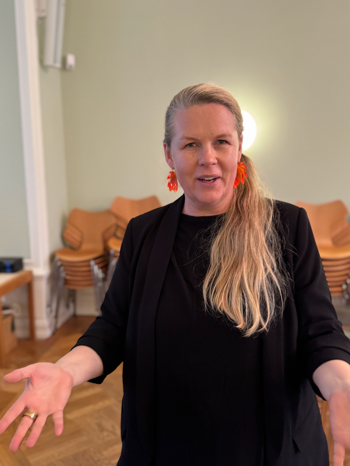Sofie Hvitved på Fritt Ord 5. mars 2025. 