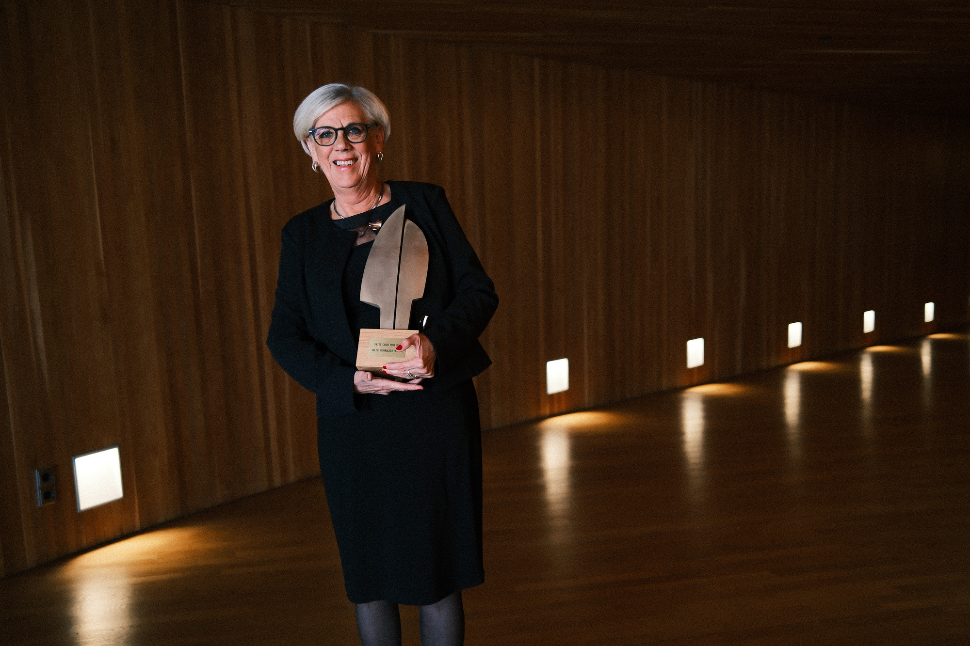 Hilde Henriksen Waage mottar Fritt Ords Pris 7. mai 2026. 