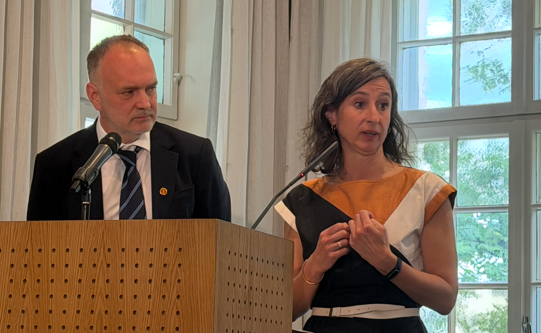 Ingunn Ikdahl og Christoffer Conrad Eriksen
