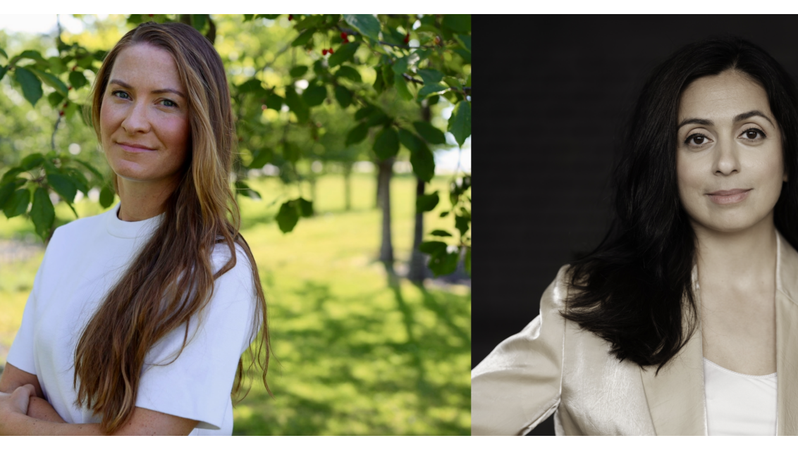 Eirin Larsen og Hadia Tajik