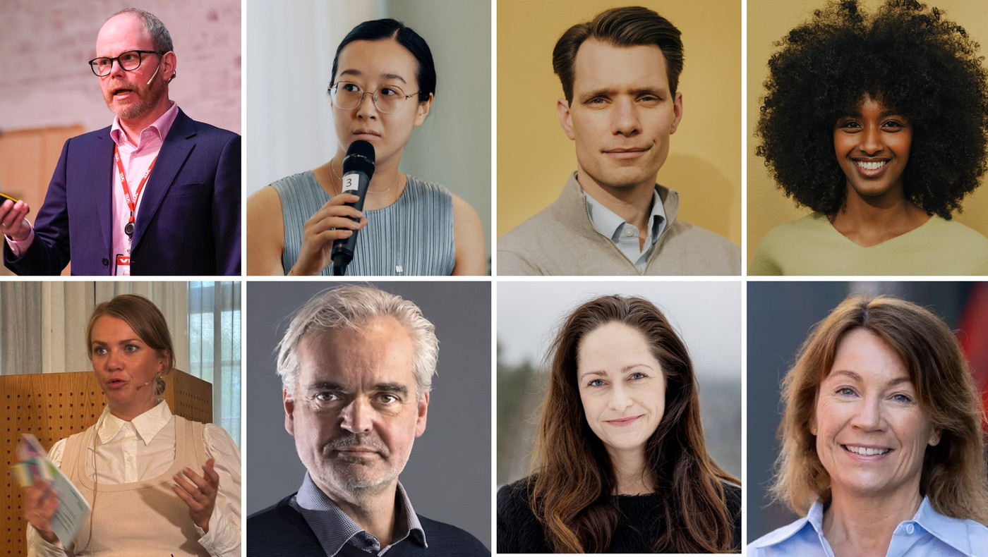 Gard Steiro, Xueqi Pang, Tellef Raabe, Ammal Ahmed Haj Mohamed, Guro Lindebjerg , Eivind Ljøstad, Janne Johannessen og Kjersti Sortland. 