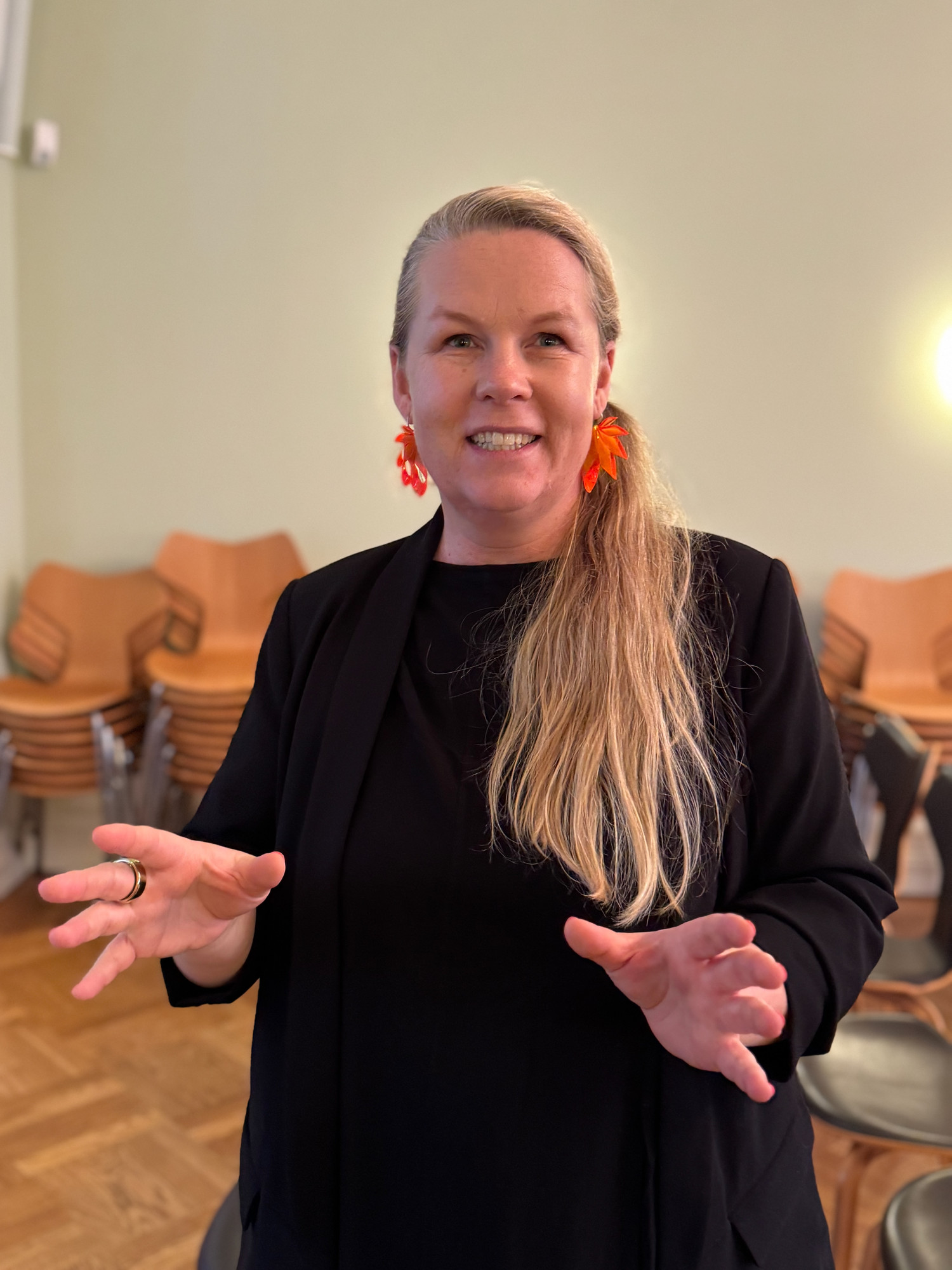 Sofie Hvitved på Fritt Ord 5. mars. 