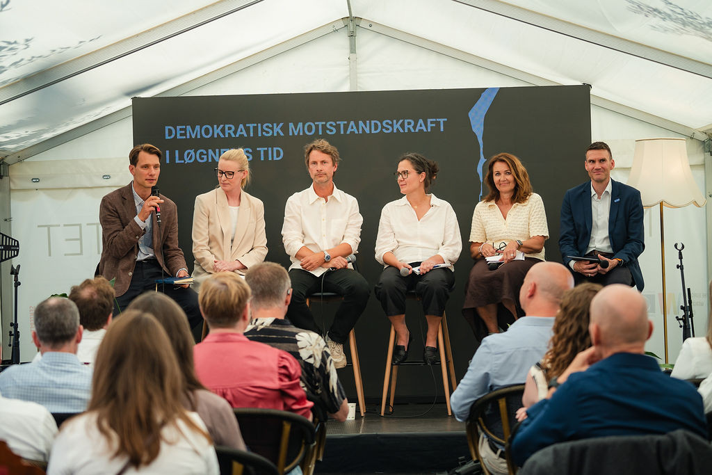 Demokratisk motstandskraft Falstadsenteret South Coast Creative