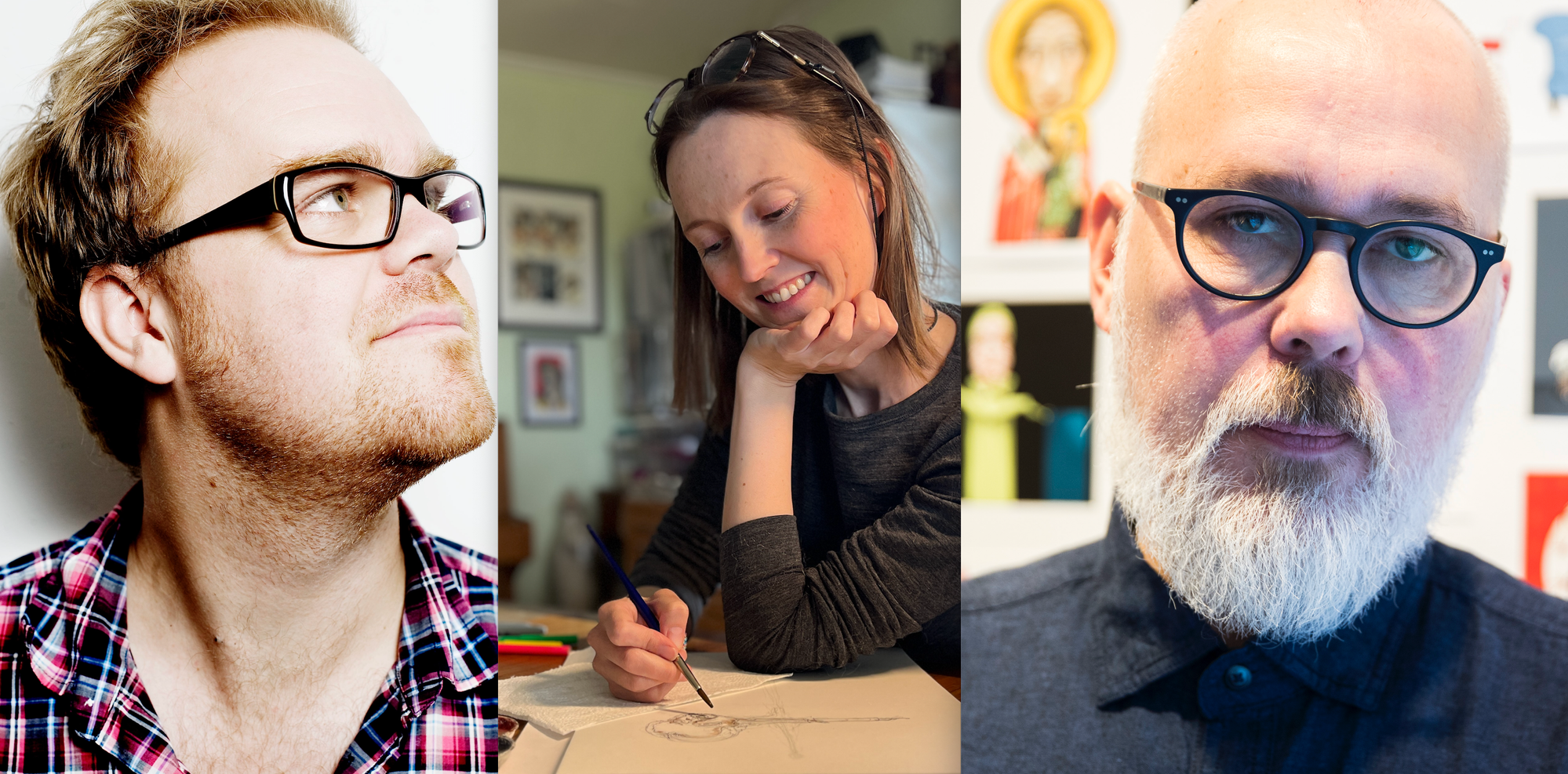 Morten Mørland, May Linn Clement og Marvin Halleraker Halleraker – 