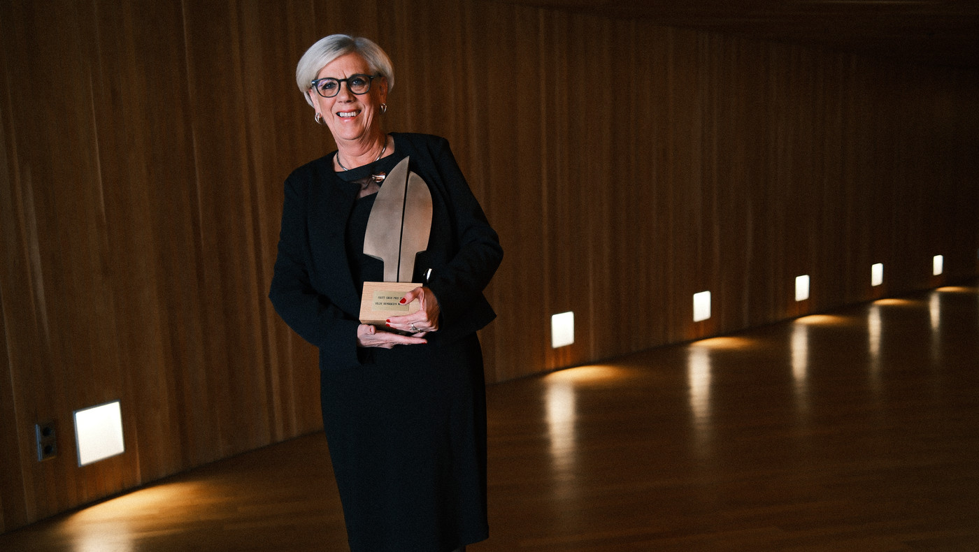 Hilde Henriksen Waage mottar Fritt Ords Pris 7. mai 2026. 