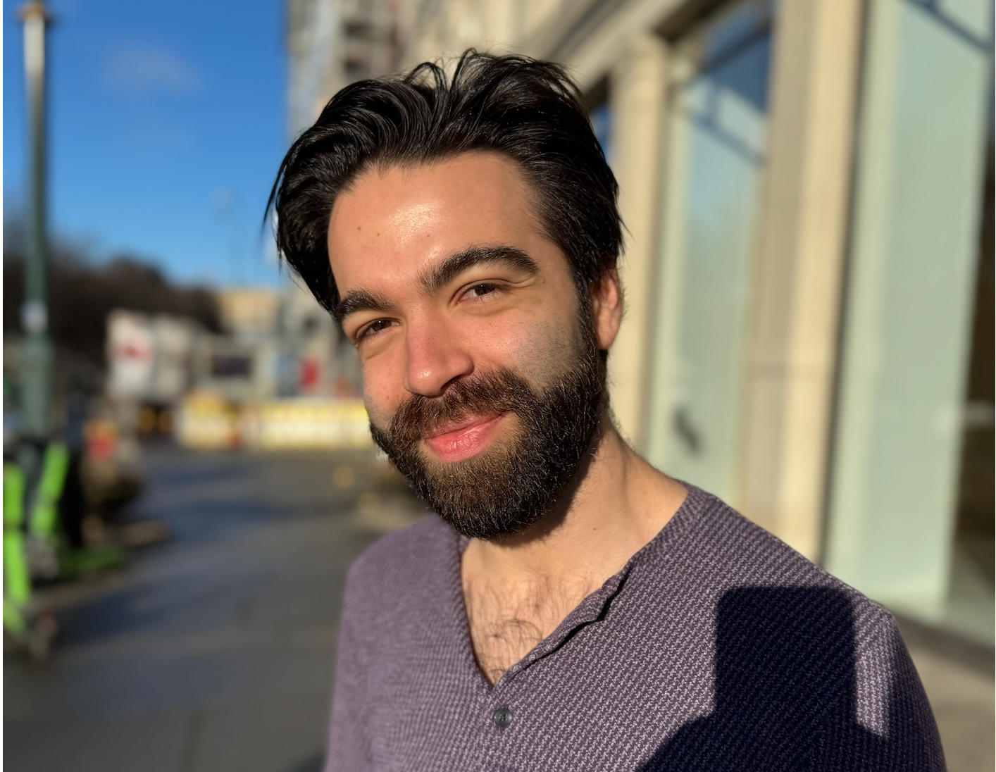 Jacob Geller i Oslo, februar 2025. 