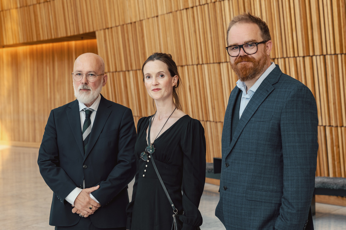 Marvin Halleraker, May Linn Clemet og Morten Mørland