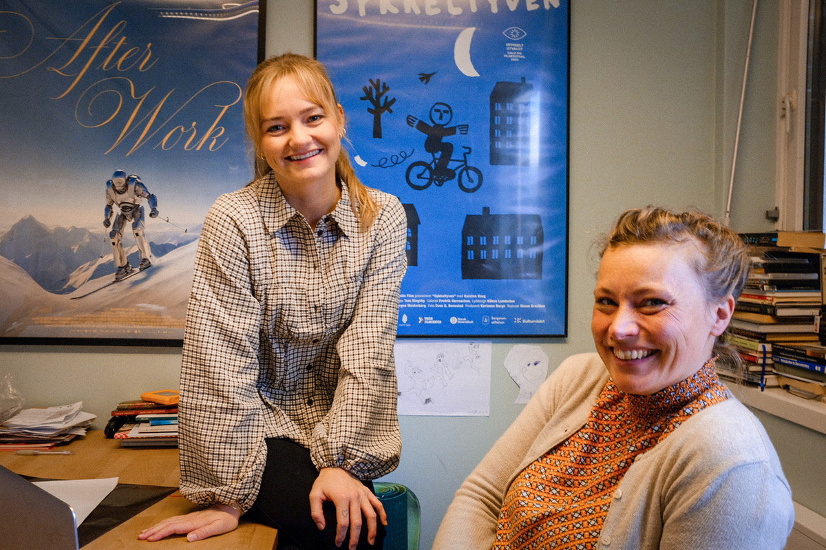 Emilie Beck og Karianne Berge. 