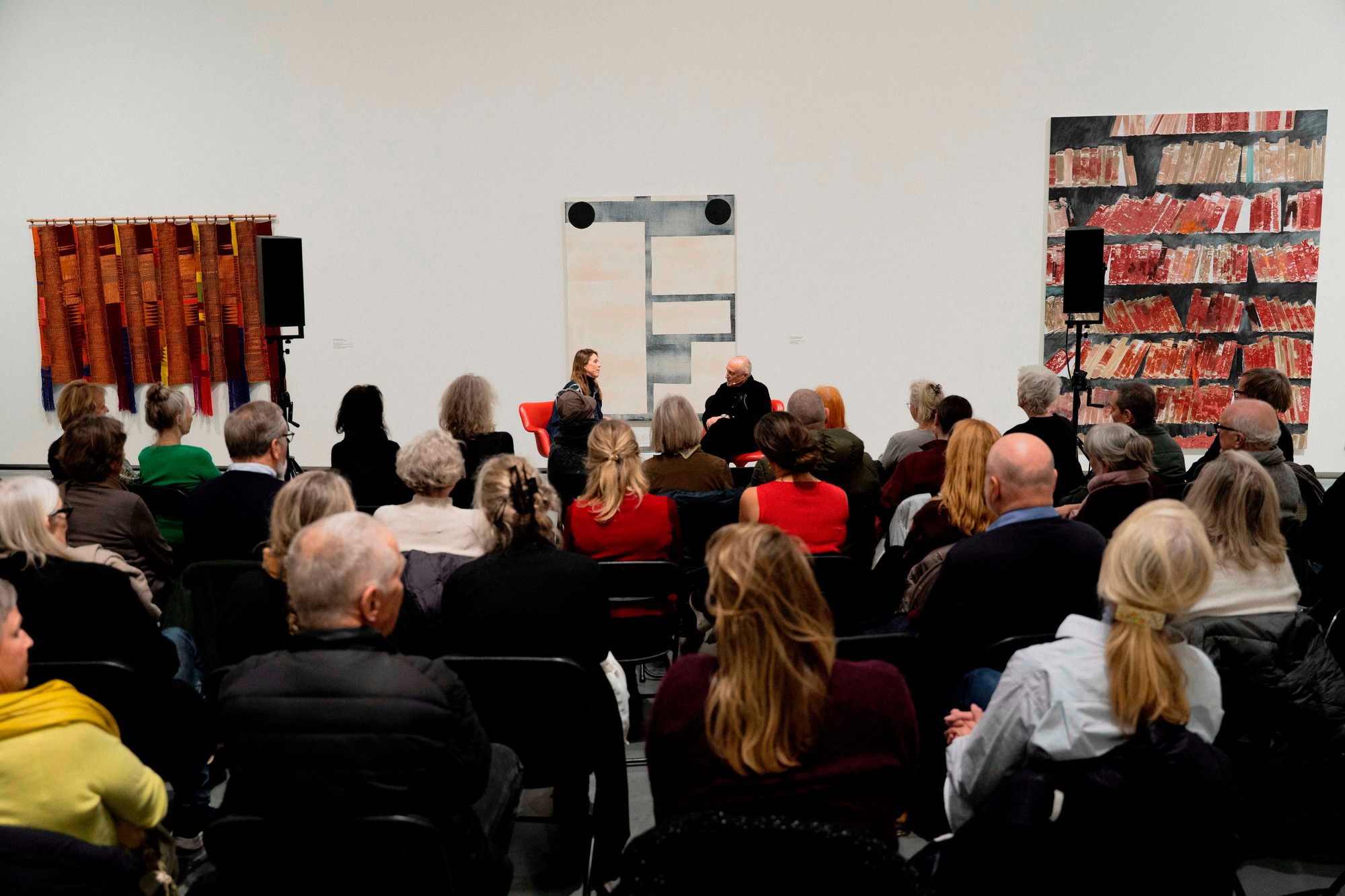 Kunstpodden Live med Olav Christopher Jenssen på Astrup Fearnley Museet i desember 2025
