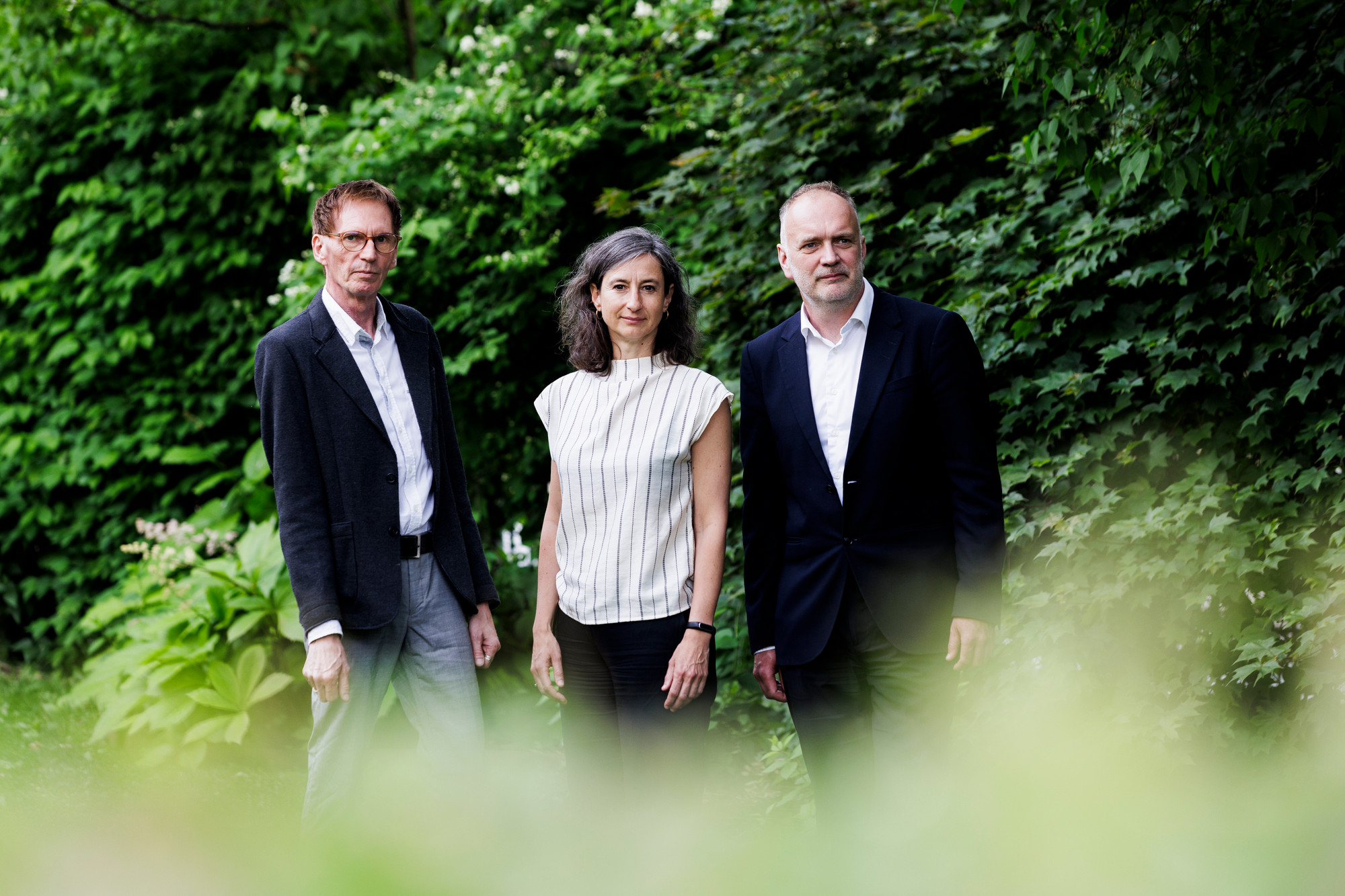 Rune Halseth, Ingunn Ikdahl og Christoffer Conrad Eriksen