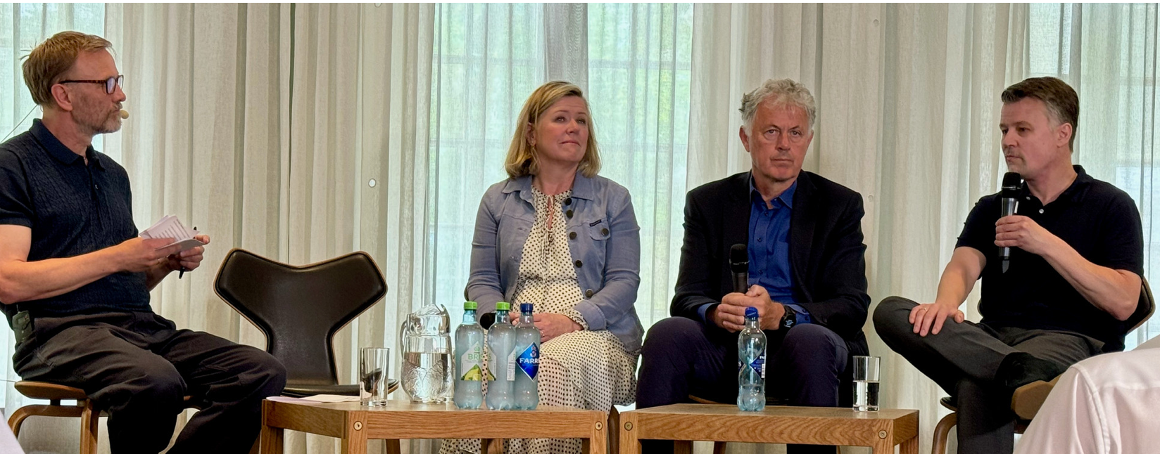 Roy Krøvel, Tone Tveøy Strøm-Gundersen, Gunnar Stavrum og  Olav Østrem