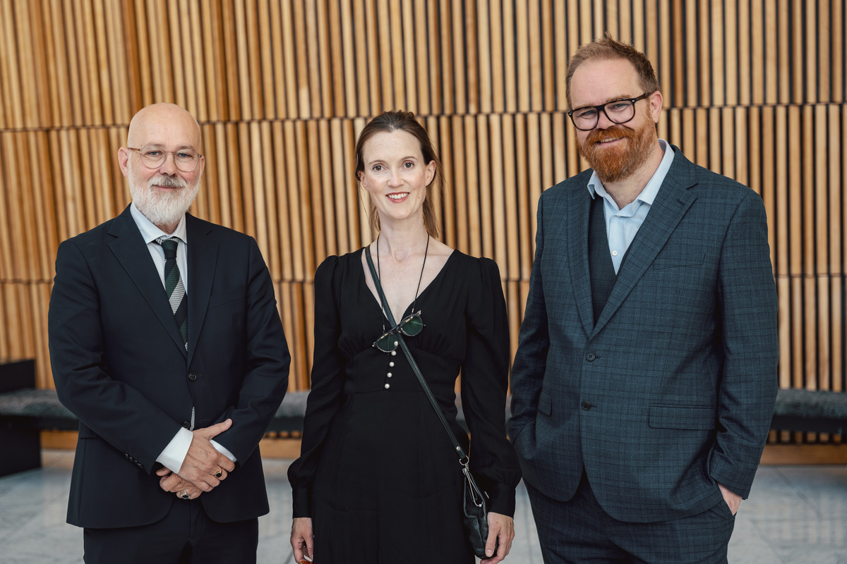 Marvin Halleraker, May Linn Clemet og Morten Mørland